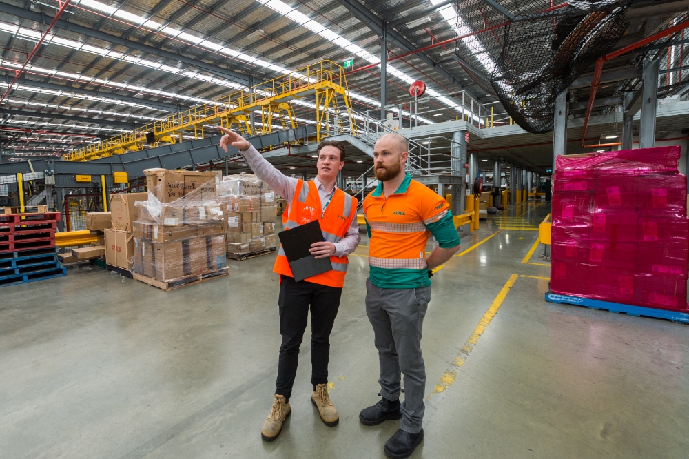toll warehouse at melbourne port