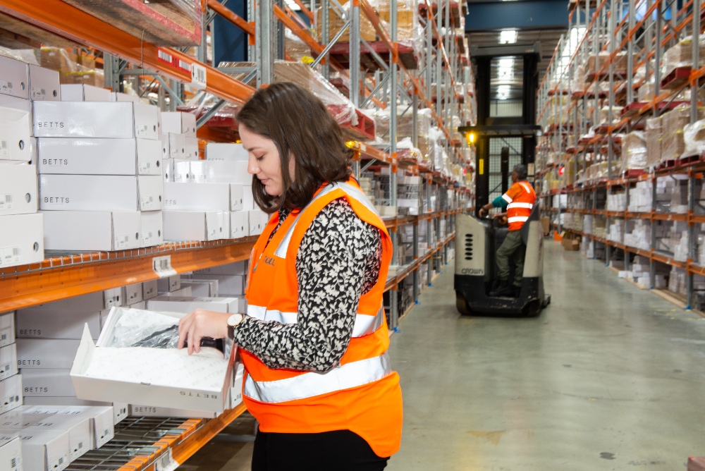 check work at warehouse