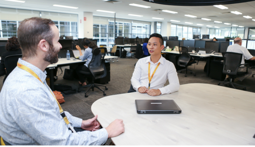 Day-in-a-Life-DHL-Stephen-Kartawira-update-with-manager