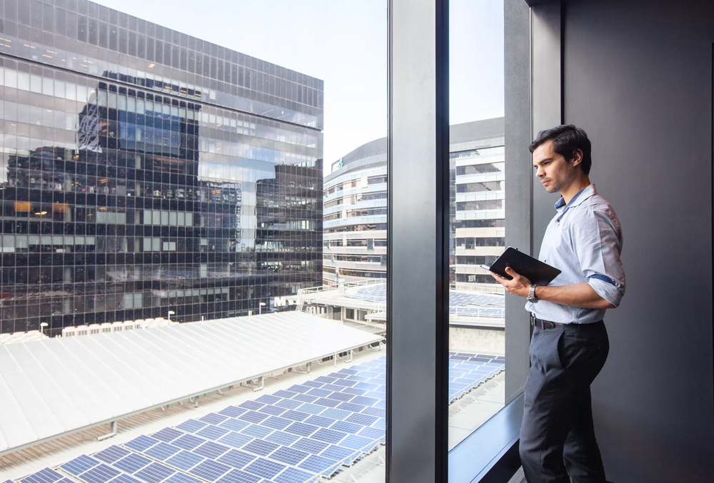Aurecon Graduate Martin Fielke contemplating