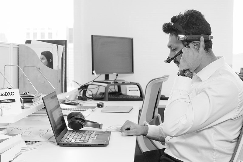 Niloy Chowdhury, DXC Graduate at work
