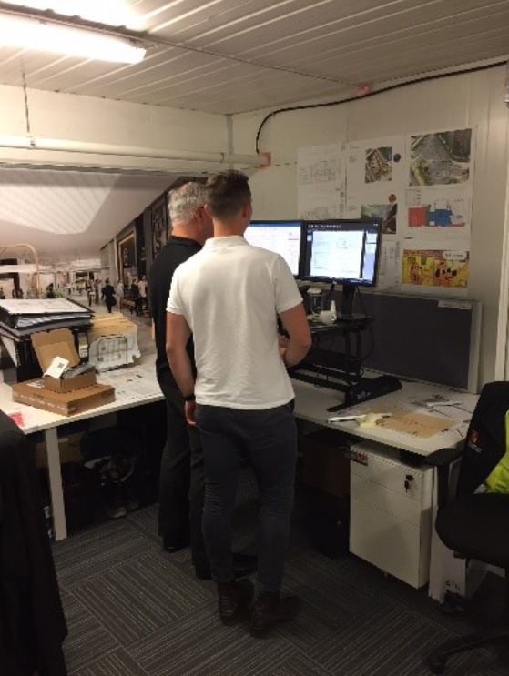 PROBUILD Damien Simic with his manager