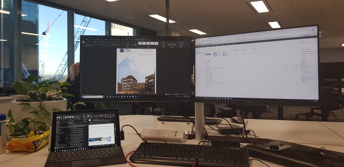 Kenny Lim office desk