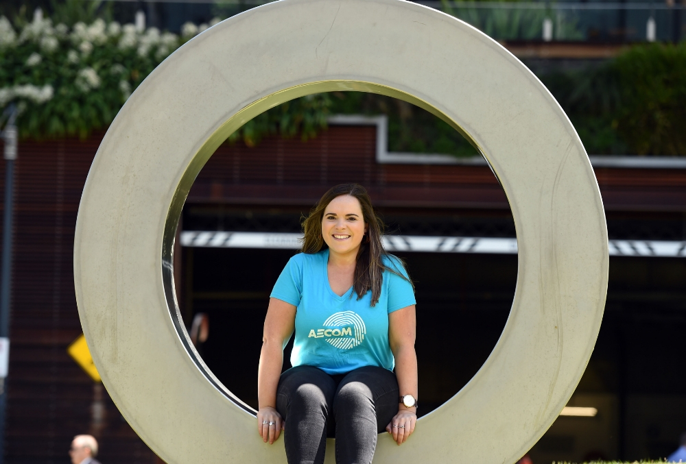 Day-in-the-life-AECOM-Amy-Forsyth-arrive-at-work