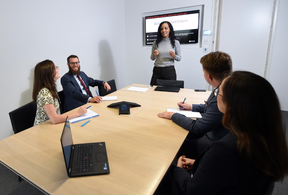 Day-in-the-life-Allens-Sarah-Nega-conducting-a-training-session