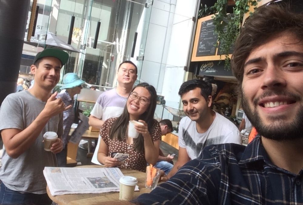 Vocus Graduate Jesse Hall coffee