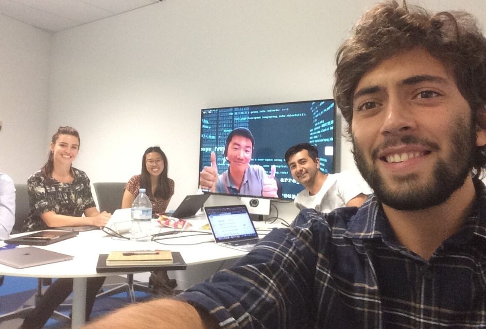 Vocus Graduate Jesse Hall Team meeting