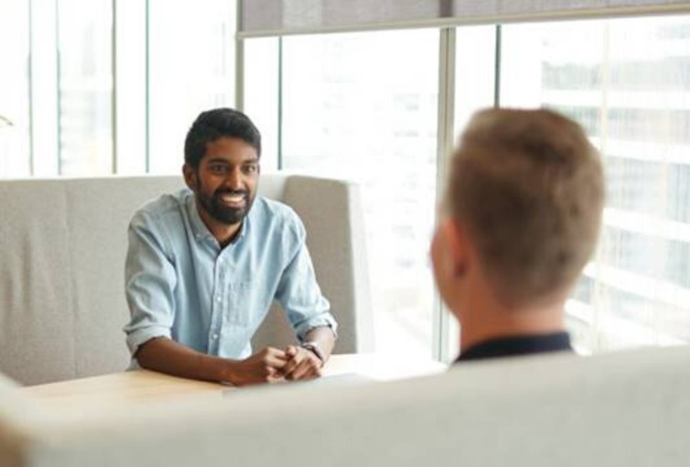 BP Graduate Neelesh Patil meeting